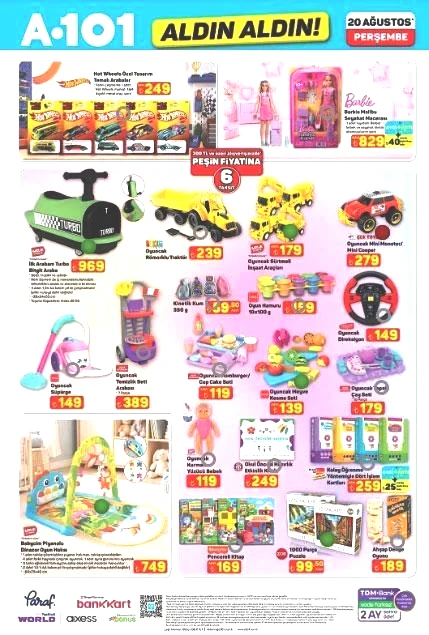 GÜNCEL A101 AKTÜEL KATALOG YENİ ÜRÜNLER: 20 Ağustosta satışta A101de bu hafta hangi ürünler indirime girecek A101 yeni katalog
