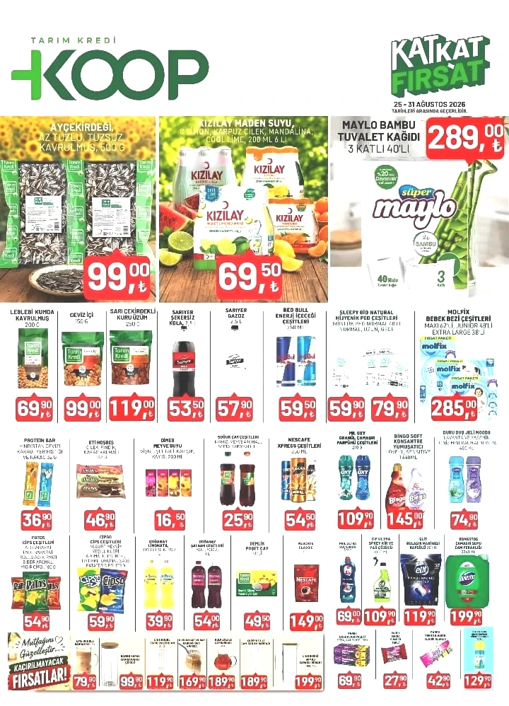 TARIM KREDİ'DEN BÜTÇE DOSTU DEV KAMPANYA! ONLARCA ÜRÜNDE ŞOK İNDİRİM (25-31 AĞUSTOS) - Sayfa 2
